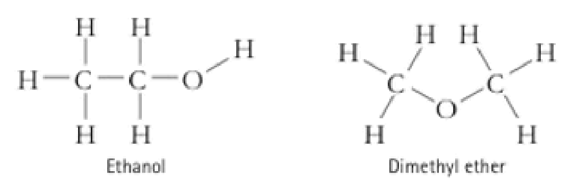 Chapter 16, Problem 58E, Account for the observation that ethanol, C2H5OH, dissolves readily in water, but dimethyl ether, 