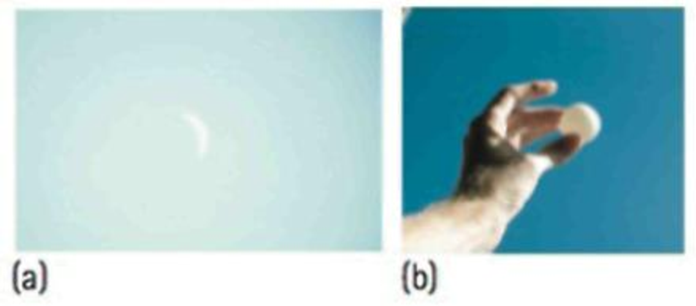 Chapter 26, Problem 75E, Photograph (a) shows the Moon partially lit by the Sun. Photograph (b) shows a Ping-Pong ball in 