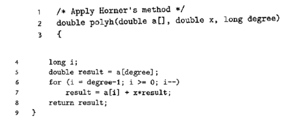 Chapter 5.7, Problem 5.6PP, Practice Problem 5.6 (solution page 575) Let us continue exploring ways to evaluate polynomials, as 