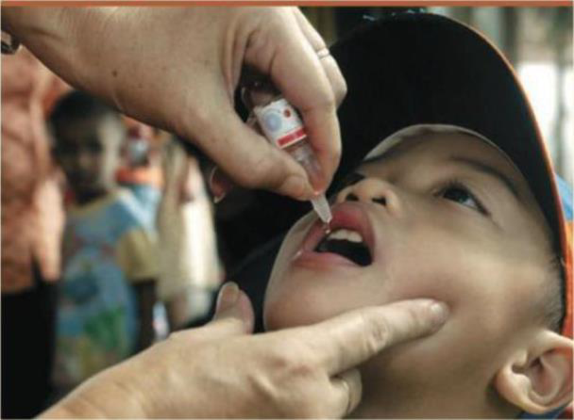 Chapter 43, Problem 13TYU, SYNTHESIZE YOUR KNOWLEDGE This photo shows a child receiving an oral vaccine against polio, a 