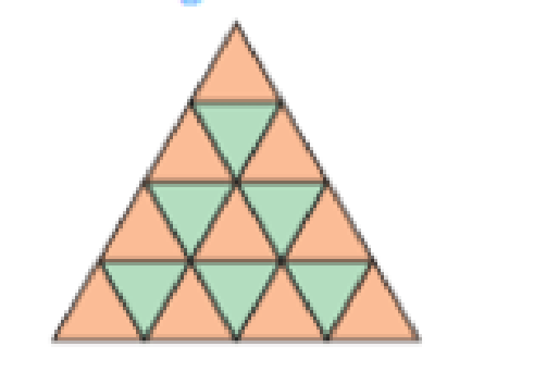 Chapter 1.1, Problem 32E, Triangles in a Triangle Four rows of a triangular figure are shown. a. If you added six additional 