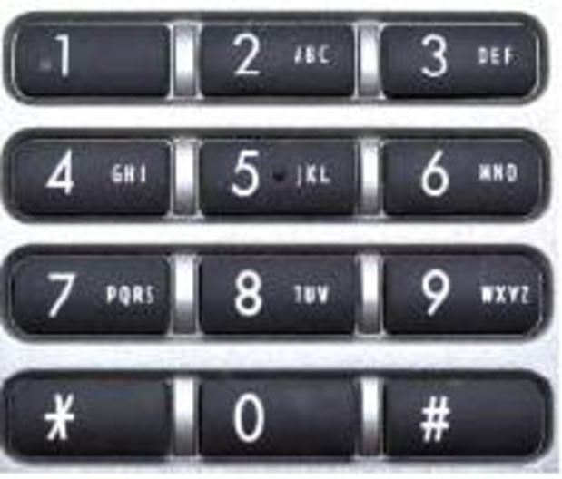 Chapter 1.3, Problem 47E, Below is a photo of the keyboard of a phone Certain businesses like to use a word to help people 