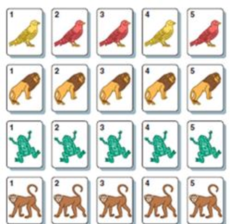 Chapter 11.5, Problem 29E, Select Two Cards In Exercises 29-36, a board game uses the deck of 20 cards shown. Two cards are 