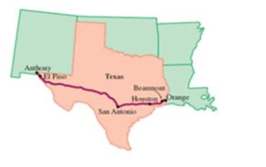 Chapter 5.3, Problem 102E, Traveling Across Texas While on vacation, Omar traveled the entire length of Interstate Highway 10 