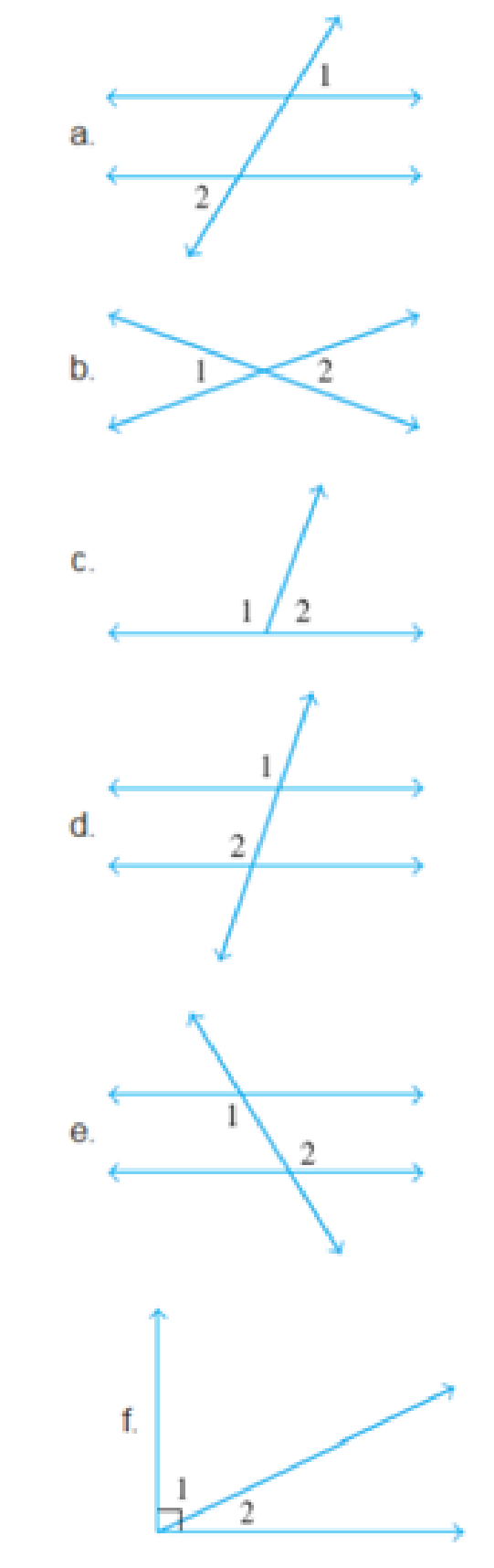 Chapter 8.1, Problem 63E, In Exercises 6166, match the descriptions of the angles with the corresponding figure in parts 