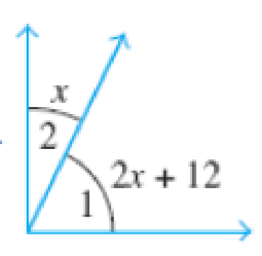 Chapter 8.1, Problem 75E, In Exercises 7578, the angles are complementary angles. Determine the measures of 1 and 2. 75. 