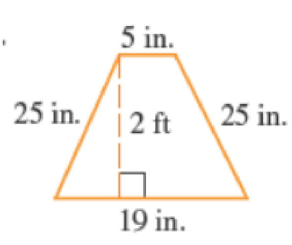 Chapter 8.3, Problem 13E, In Exercises 914, determine (a) the area and (b) the perimeter of the quadrilateral. 13. 