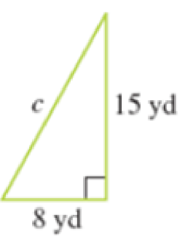 Chapter 8.3, Problem 19E, In Exercises 1922, (a) use the Pythagorean theorem to determine the length of the unknown side of 