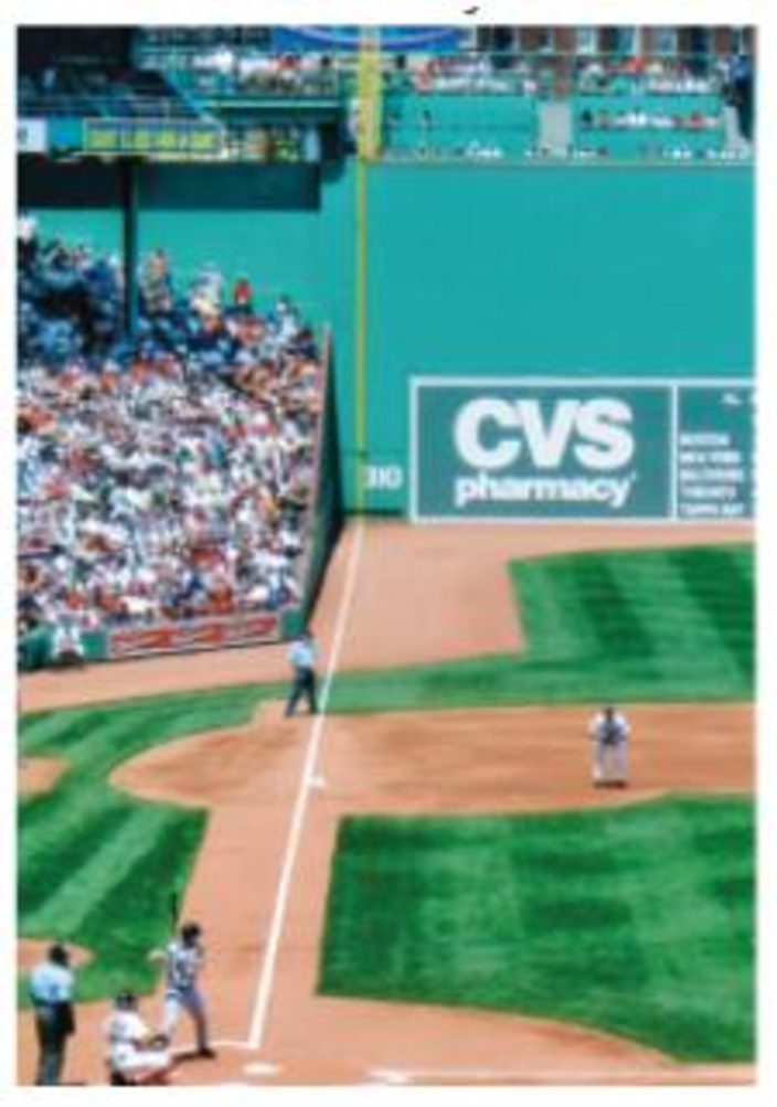 Chapter 8.3, Problem 53E, The Green Monster In Fenway Park, home of baseballs Boston Red Sox, the left field wall is known as 