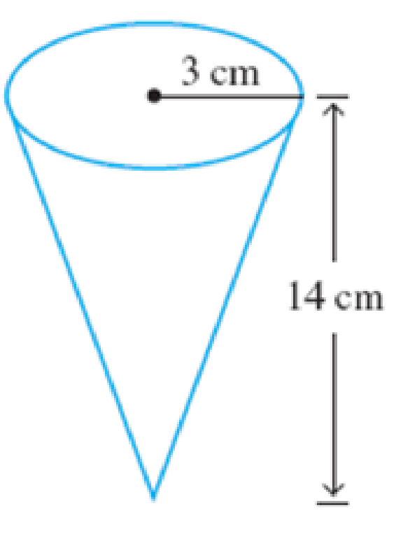 Chapter 8.4, Problem 11E, In Exercises 7-14, determine (a) the volume and (b) the surface area of the three-dimensional 