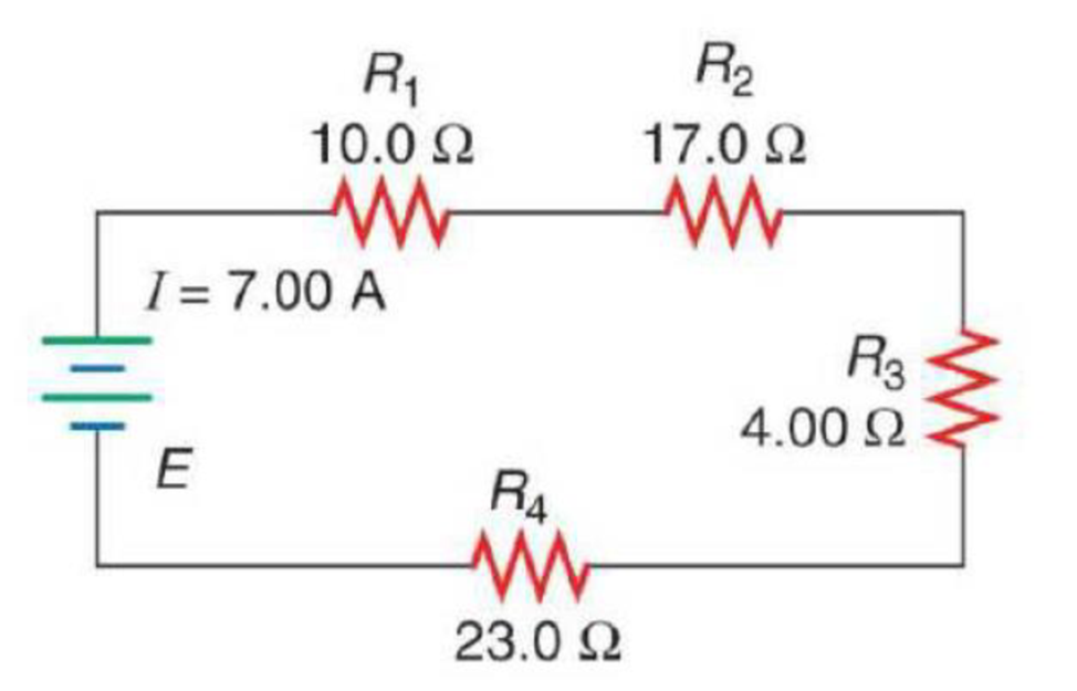Chapter 17.7, Problem 7P, What emf is needed for the circuit shown in Fig. 17.33? Figure 17.33 