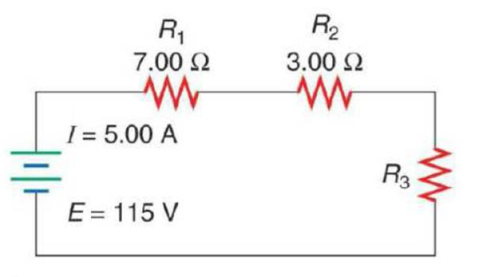 Chapter 17.7, Problem 9P, Find the equivalent resistance in the circuit shown in Fig. 17.34 Figure 17.34 