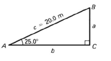 Chapter A.5, Problem 41P, Solve each triangle (find the missing angles and sides) using trigonometric ratios. 41. 