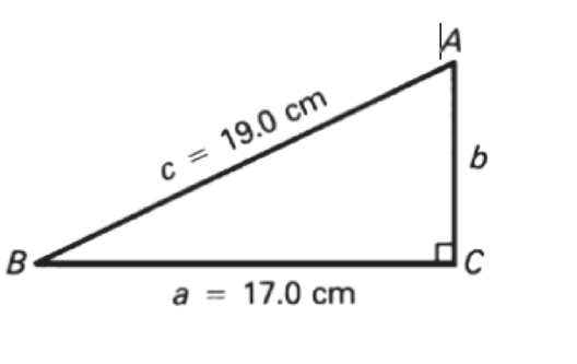 Chapter A.5, Problem 51P, Find the missing side in each right triangle using the Pythagorean theorem. 51. 