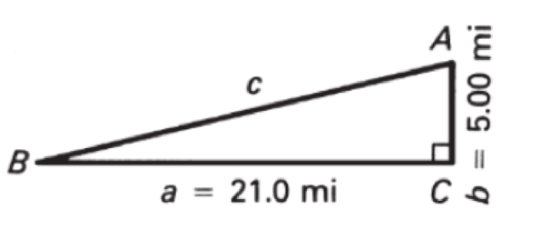 Chapter A.5, Problem 53P, Find the missing side in each right triangle using the Pythagorean theorem. 53. 