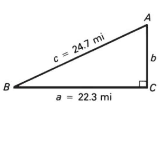 Chapter A.5, Problem 58P, Find the missing side in each right triangle using the Pythagorean theorem. 58. 