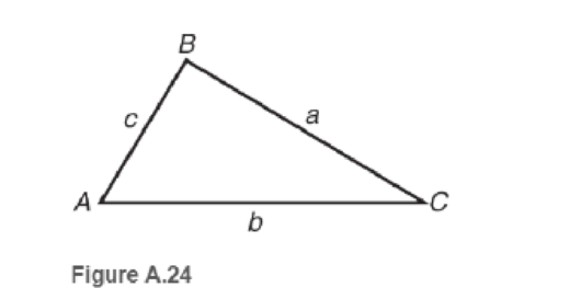 Chapter A.6, Problem 2P, Express the lengths of sides to three significant digits and the angles to the nearest tenth of a 