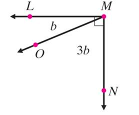 Chapter 10.3, Problem 46E, Given that LMN is a right angle, find the value of b. 