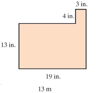 Chapter 3.3, Problem 31E, Find the area of each shape made of rectangles 