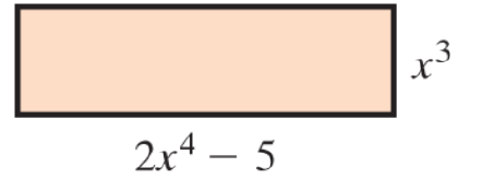 Chapter 3.4, Problem 67E, Write the area of each rectangle as an algebraic expression and then simplify. 