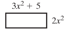 Chapter 3.4, Problem 77E, For each of the following rectangles: (a) Write the area as an algebraic expression and then 