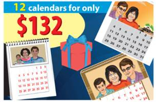 Chapter 4.5, Problem 36E, Photo Calendar Igor designed family photo calendars using an online site and paid $132 for 12 
