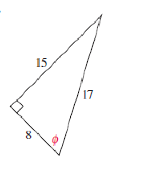 Chapter 6.1, Problem 1E, In Exercises 1–6, find the six trigonometric function values of the specified angle.
1. 
 