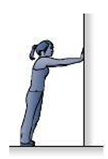Chapter 12.3, Problem 12.3GI, The figure shows a person in static equilibrium leaning against a wall. Which of the following must 