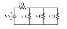Chapter 25, Problem 47P, In Fig. 25.30, how much power is dissipated in the 4- resistor? FIGURE 25.30 Problems 46 and 47 