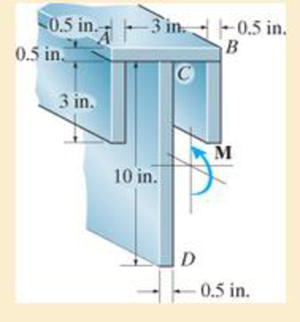 Chapter 6.4, Problem 49P, Determine the maximum tensile and compressive bending stress in the beam if it is subjected to a 