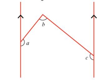 Chapter 10.1, Problem 9P, Given that the lines In Flgure 10.34 marked with arrows are parallel, determine the sum of the 