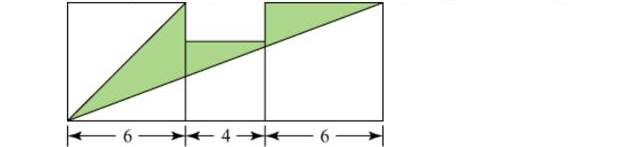 Chapter 12.3, Problem 12P, Determine the area of the shaded shape in Figure 12.40 . The entire figure consists of two 