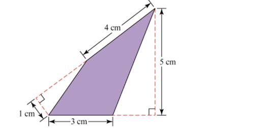 Chapter 12.4, Problem 11P, Determine the area of the shaded region in Figure 12.57 . Explain your reasoning.  Figure 12.57 