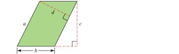 Chapter 12.4, Problem 12P, Given that the shaded shape in Figure 12.58 is a parallelogram, find an equation relating the 