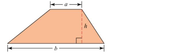Chapter 12.4, Problem 4P, Figure 12.49 shows a trapezoid. This problem will help you find a formula for the area of the , example  1