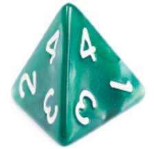 Chapter 12.1, Problem 29E, The role-playing game Dungeons & Dragons uses a tetrahedral die that has four congruent triangular 