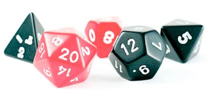 Chapter 12.2, Problem 12E, In games such as Dungeons 12, determine the number of possibilities for each situation. The 20-sided 