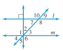 Chapter 9.1, Problem 1E, In Exercise 18, match each term with the numbered angles in the given figure. There may be several 