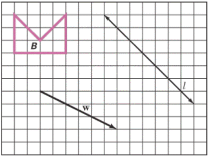 Chapter 9.6, Problem 16E, Perform the indicated glide reflection on figure B. 