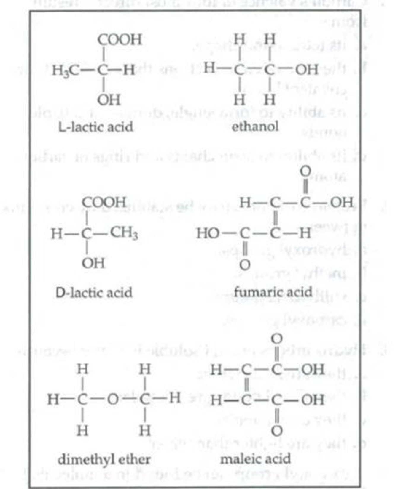 Chapter 4, Problem 2IQ, Define structural isomers, cis-trans isomers, and enantiomers, and then identify the pairs of 