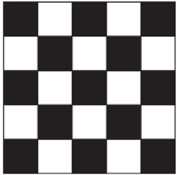 Chapter 5, Problem 25PE, Turtle Graphics: Checkerboard Write a turtle graphics program that uses the square function , example  2
