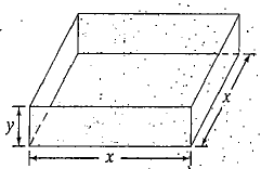 Chapter 1.10, Problem 31PE, The figure shows an open box with a square base. The box is to have a volume of 10 cubic feet. 
