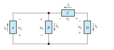 Chapter 1, Problem 1.36P, Consider the circuit shown in Figure P1.36. Which elements are in series? What is the relationship 