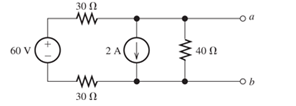Chapter 2, Problem 2.5PT, Determine the Thévenin and Norton equivalent circuits for the circuit of Figure T2.5 Draw the 