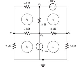 Chapter 2, Problem 2.63P, Solve for the node voltages in the circuit of Figure P2.63. Disregard the mesh currents, i1, i2, i3, 