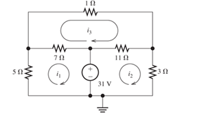 Chapter 2, Problem 2.68P, Solve for the power delivered by the voltage source in Figure P2.68, using the mesh-current method. 