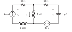 Chapter 4, Problem 4.26P, The circuit shown in Figure P4.26 is operating in steady state. Determine the values of iL, vx, and 