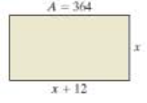 Chapter 6.7, Problem 10E, In Problems 710, use the given area to find the missing sides of the rectangle. See Objective 1. 10. 