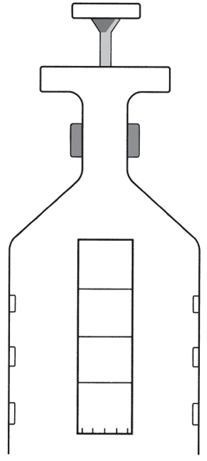 Chapter A, Problem 2Q, If this is the display for the micropipette you chose for question 1 write in the 1 and 5 to show 