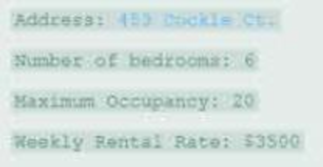 Chapter 15, Problem 28ICA, You are setting up a structure array named client to hold records of houses available for beach , example  2